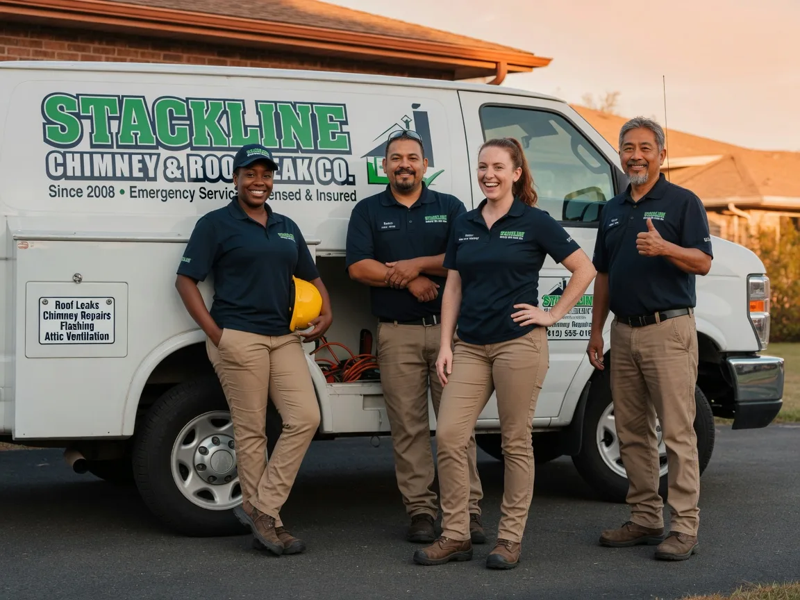 Chimney flashing repair company in Concord, MI